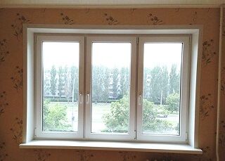 пластиковое окно в спальню